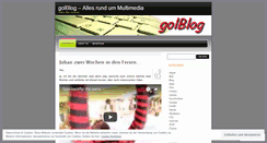 Desktop Screenshot of golblog.wordpress.com