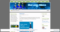 Desktop Screenshot of bluelazeralliance.wordpress.com