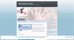 Desktop Screenshot of hellogorgeousscam.wordpress.com