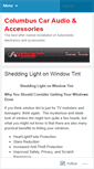 Mobile Screenshot of columbuscaraudio.wordpress.com