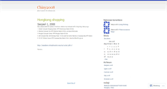 Desktop Screenshot of chiny2008.wordpress.com