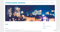 Desktop Screenshot of evisiondesign.wordpress.com