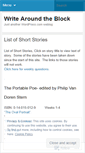 Mobile Screenshot of lostofshortstories.wordpress.com