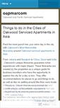 Mobile Screenshot of oapmarcom.wordpress.com
