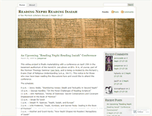 Tablet Screenshot of nephireadingisaiah.wordpress.com