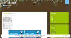 Desktop Screenshot of inesiswara.wordpress.com