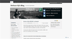 Desktop Screenshot of defencesummits.wordpress.com
