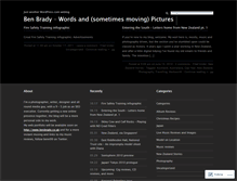 Tablet Screenshot of benn99.wordpress.com