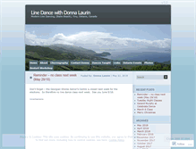 Tablet Screenshot of donnalaurin.wordpress.com