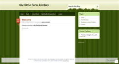 Desktop Screenshot of littlefarmkitchen.wordpress.com