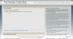 Desktop Screenshot of munstercricket.wordpress.com