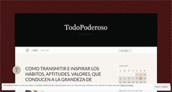 Desktop Screenshot of estodopoderoso.wordpress.com
