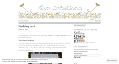 Desktop Screenshot of jillyscreations.wordpress.com