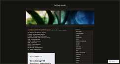 Desktop Screenshot of berbagimusik.wordpress.com