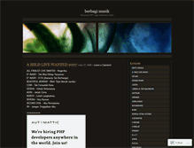 Tablet Screenshot of berbagimusik.wordpress.com