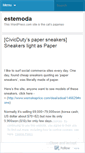 Mobile Screenshot of estemoda.wordpress.com
