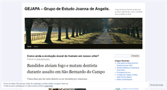 Desktop Screenshot of gejapa.wordpress.com