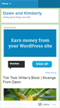 Mobile Screenshot of dawnandkimberly.wordpress.com