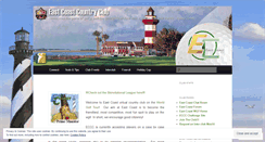 Desktop Screenshot of eastcoastcountryclub.wordpress.com