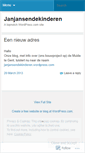 Mobile Screenshot of janjansendekinderenbouwen.wordpress.com