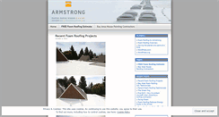 Desktop Screenshot of foamroofing.wordpress.com