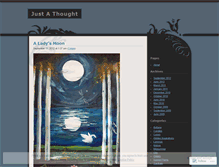 Tablet Screenshot of justathoughtpa.wordpress.com