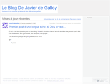 Tablet Screenshot of javierdegalloy.wordpress.com