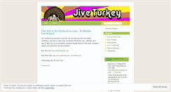 Desktop Screenshot of jiveturkey.wordpress.com