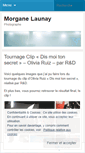 Mobile Screenshot of morganelaunay.wordpress.com