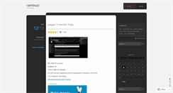 Desktop Screenshot of cambuzz.wordpress.com