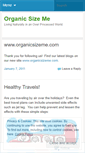 Mobile Screenshot of organicnut.wordpress.com