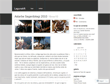 Tablet Screenshot of lagunakft.wordpress.com