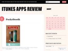 Tablet Screenshot of itunesappsreview.wordpress.com