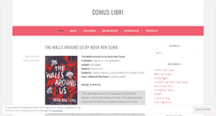 Desktop Screenshot of domuslibri.wordpress.com