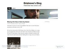 Tablet Screenshot of brialnews.wordpress.com