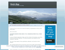 Tablet Screenshot of moriss.wordpress.com