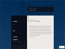 Tablet Screenshot of adhi90.wordpress.com