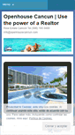 Mobile Screenshot of openhousecancun.wordpress.com