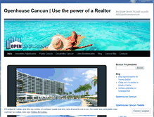 Tablet Screenshot of openhousecancun.wordpress.com