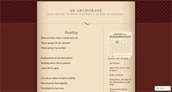 Desktop Screenshot of ananchorage.wordpress.com