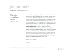 Tablet Screenshot of jocomociz.wordpress.com