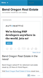 Mobile Screenshot of bendoregonhomes.wordpress.com