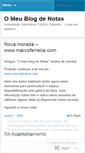 Mobile Screenshot of omeublogdenotas.wordpress.com