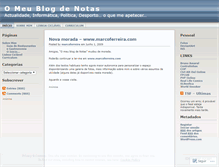 Tablet Screenshot of omeublogdenotas.wordpress.com