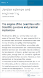 Mobile Screenshot of jordanscience.wordpress.com