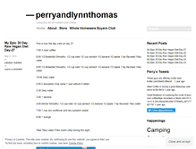 Tablet Screenshot of perryandlynnthomas.wordpress.com