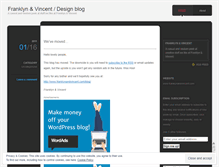 Tablet Screenshot of franklynandvincent.wordpress.com