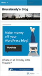 Mobile Screenshot of brucebrady.wordpress.com