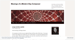 Desktop Screenshot of practicalcomposer.wordpress.com