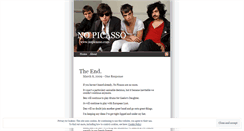Desktop Screenshot of nopicasso.wordpress.com